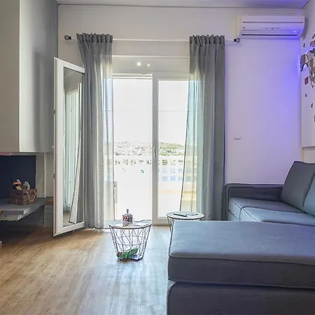 Appartamento Sea Front Sophia Pórto Ráfti Esterno foto